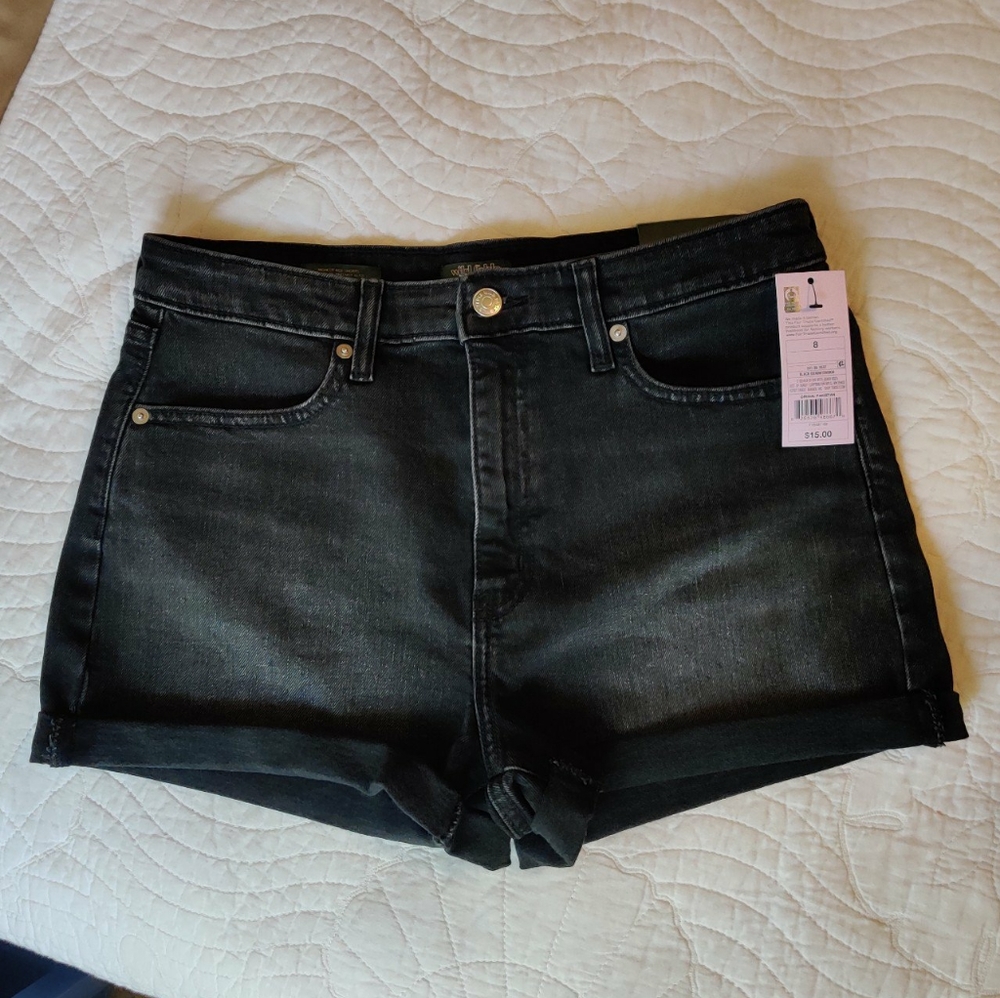 NWT Wild Fable Black Denim Shorts